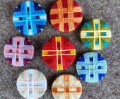 Posamenten- und Zwirnknöpfe gestalten 01