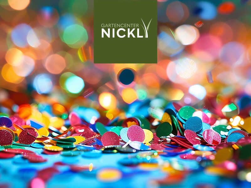 Fasching im Gartencenter Nickl Rosenheim