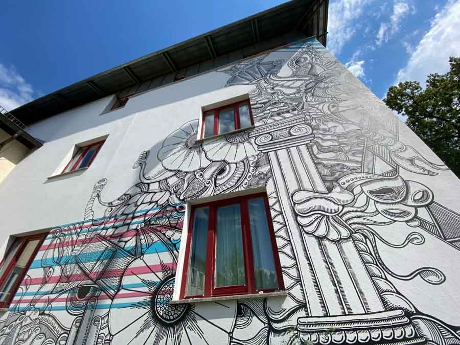 Transit Art Rosenheim - Wand o.T.