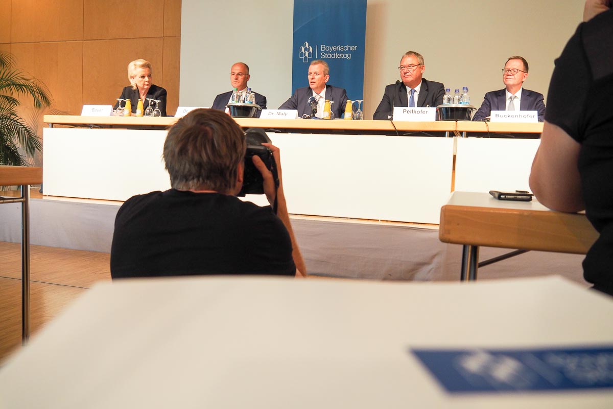 Pressekonferenz Bayerischer Städtetag