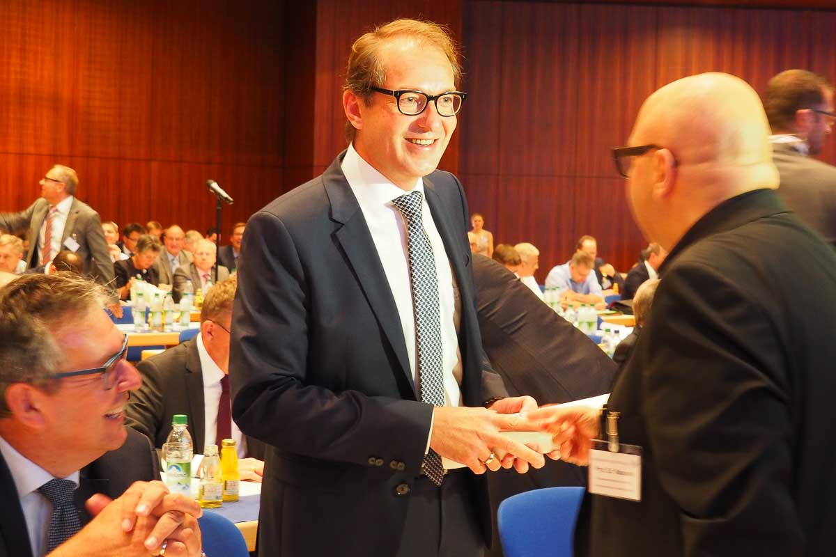 Städtetag Rosenheim Alexander Dobrindt und Prof. Dr. Armin Nassehi