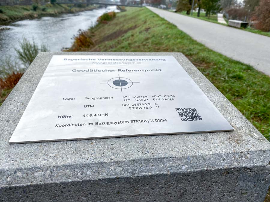 Geodätischer Referenzpunkt Rosenheim