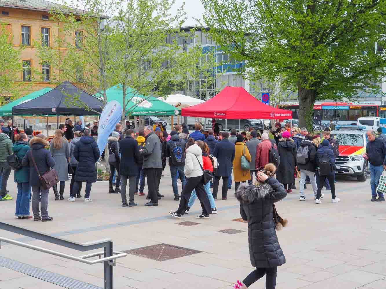 Einweihung Südtiroler Platz ©Stadttipps Rosenheim