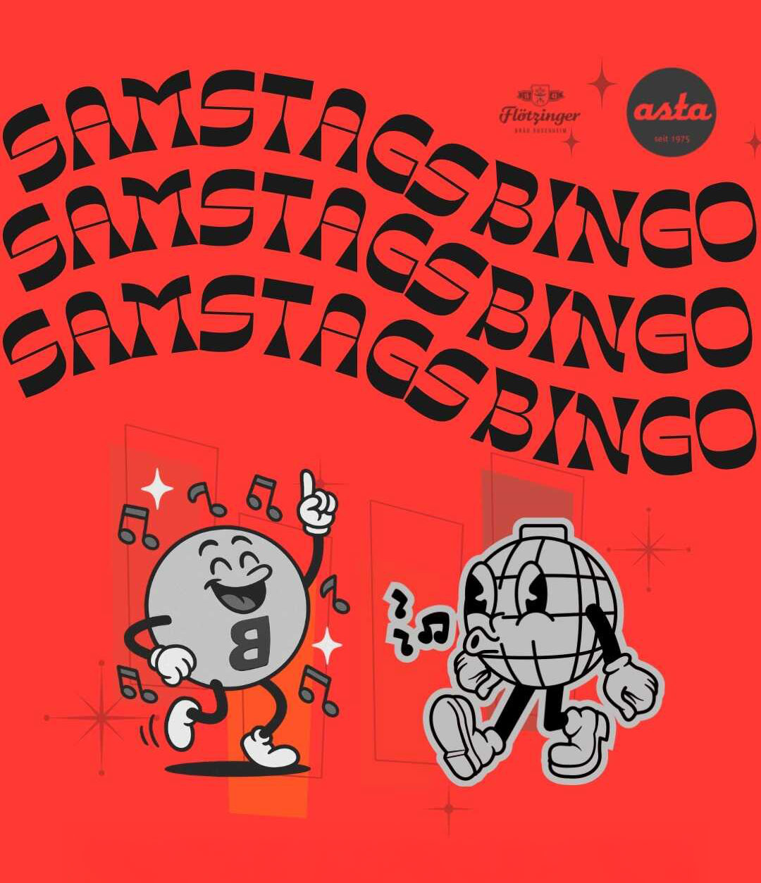 Samstagsbingo in der Asta-Kneipe