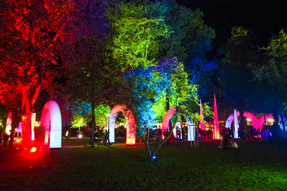 Rosige Zeiten Lichter ©Stadttipps Rosenheim