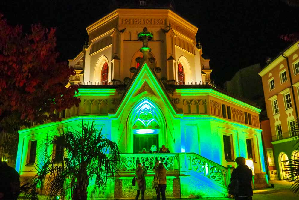 Rosige Zeiten Lichter ©Stadttipps Rosenheim