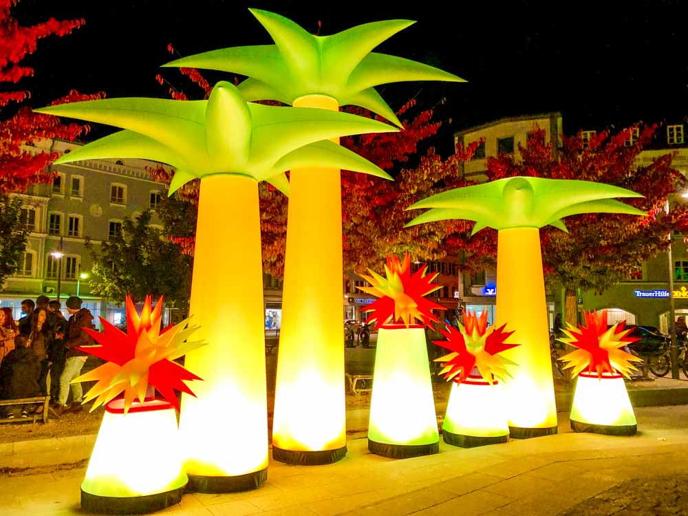 Rosige Zeiten Lichter ©Stadttipps Rosenheim