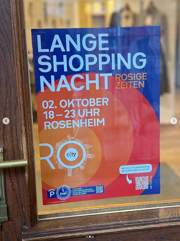 lange shoppingnacht city management rosenheim