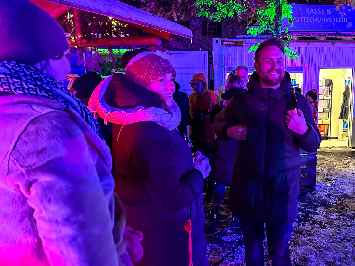 Eröffnung Rosenheimer Winterzauber im Salingarten