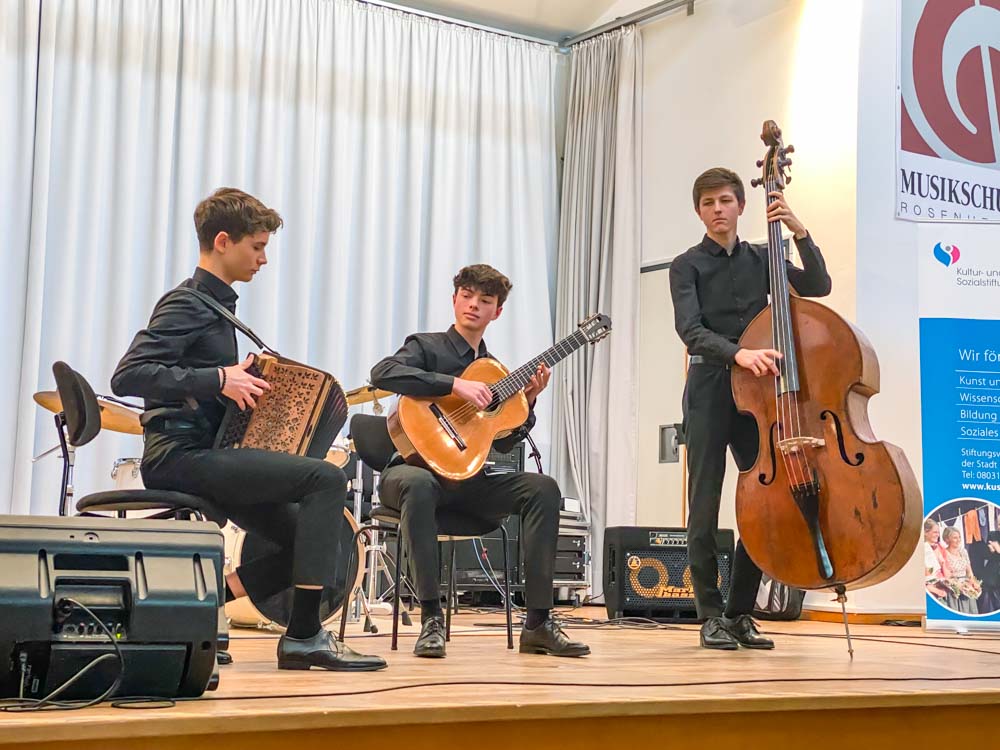  Musikgruppe »34u« gewinnt Platz 2 beim Jugend-Musikpreis Rosenheim