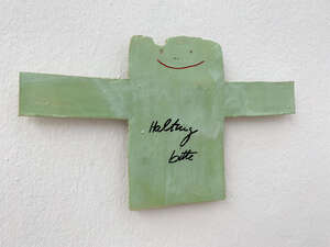 Kunst aktuell 2022 Preisgewinner Martl Fritzsche für Werk Haltung bitte