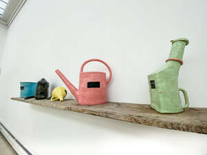 Kunst aktuell 2022 Preisgewinner Martl Fritzsche für Werk Sind wir noch ganz dicht 