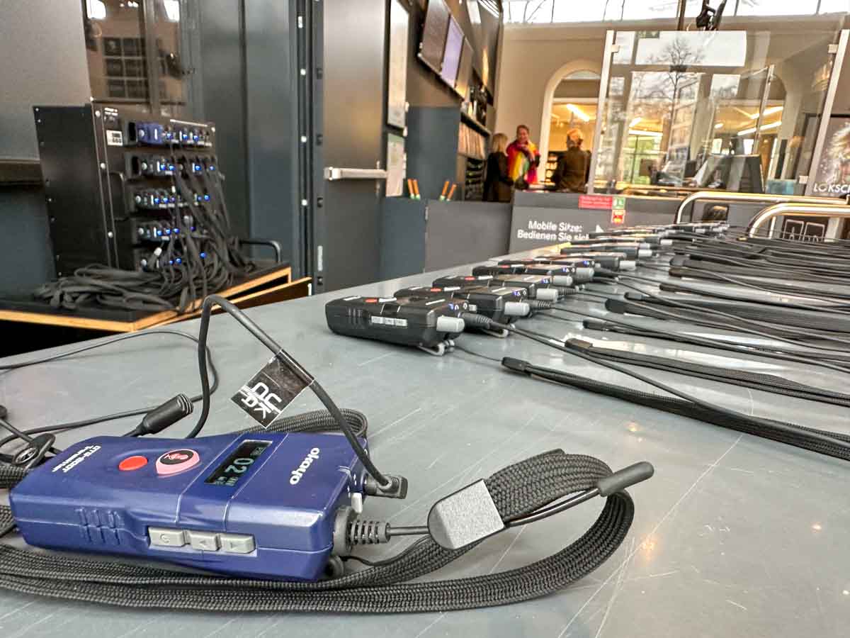 Audioguide für Ausstellung »Titanic«