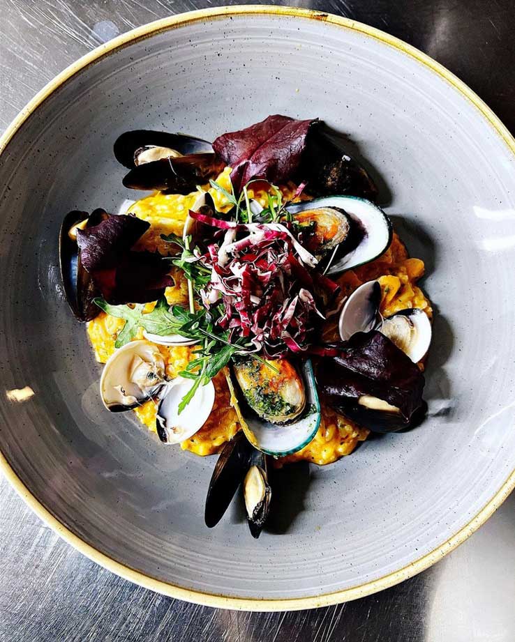 rizz meeresfruechte risotto