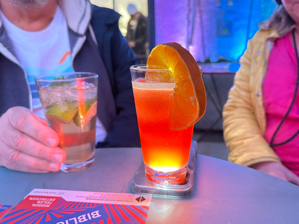 Cocktails Nacht der Bibliotheken Rosenheim
