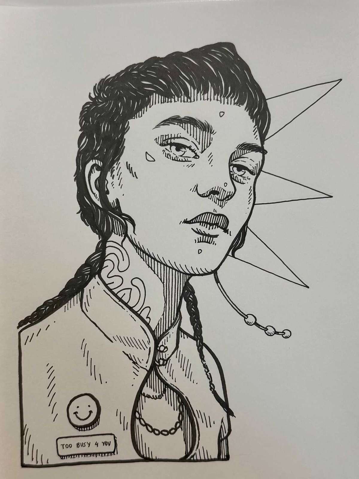 lidia cao untitled bleistift auf papier 2025