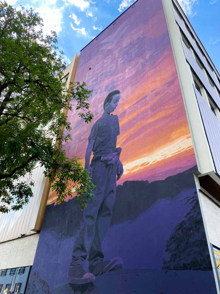 Transit Art Rosenheim - Wand Sport Karstadt 09