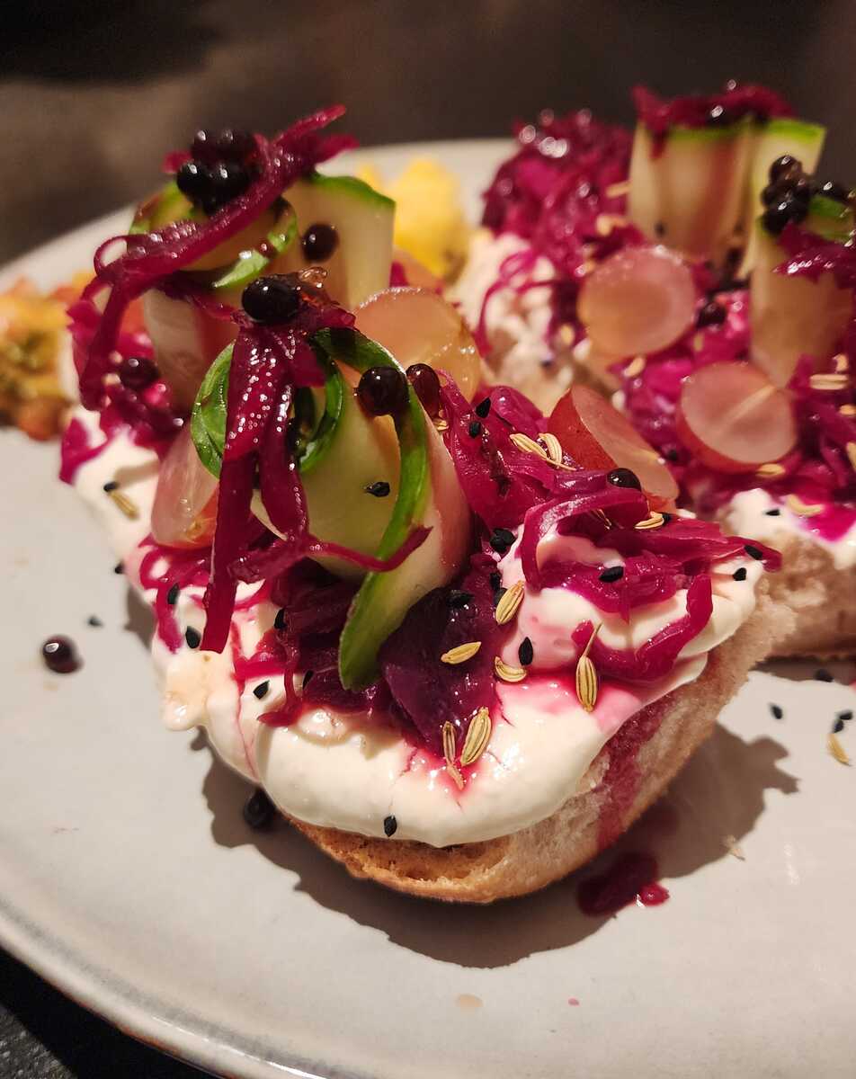 Buntes Wintergemüse fermentieren mit Abendessen
