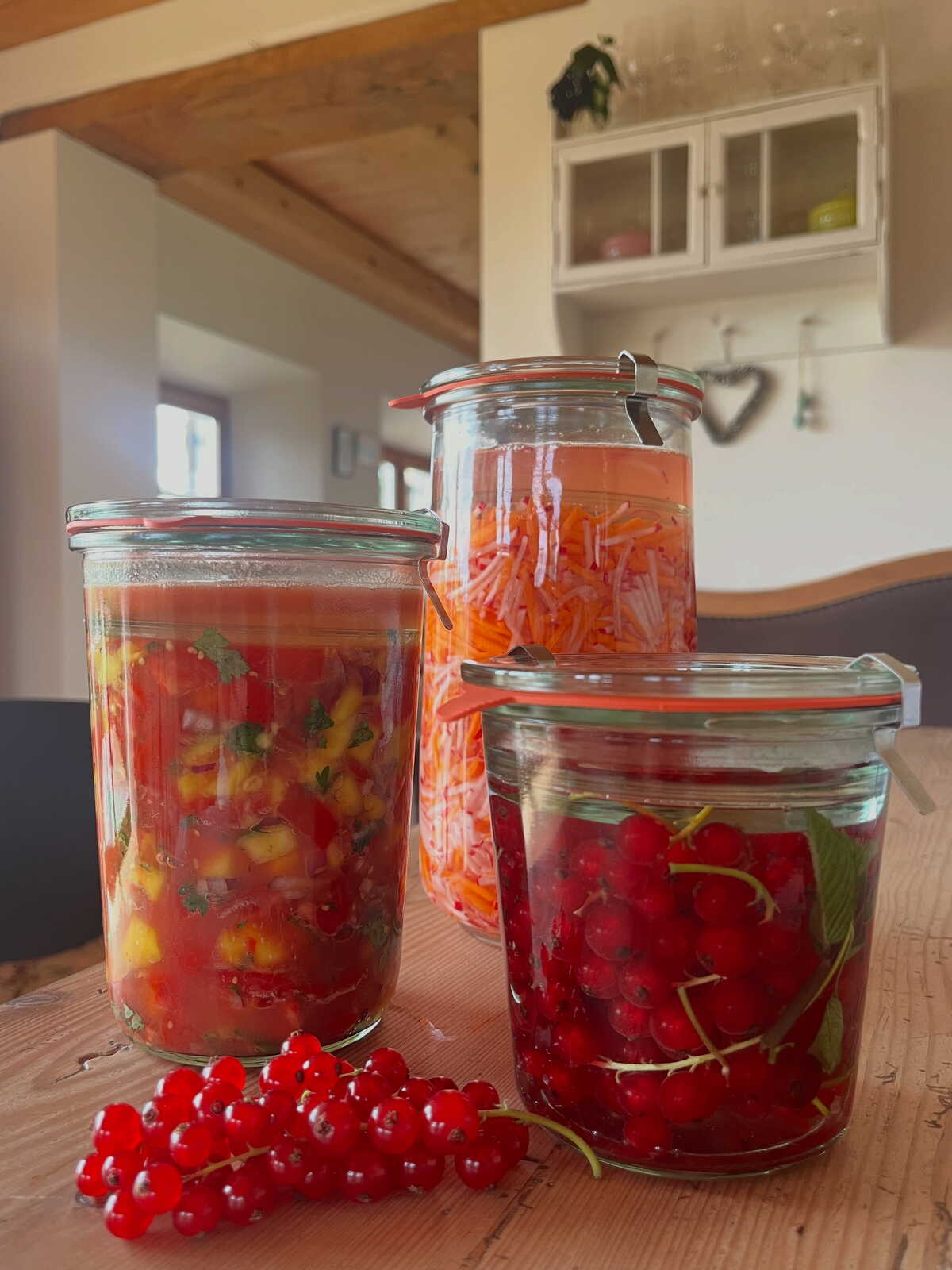 Drei Fermentationsmethoden lernen mit Abendessen