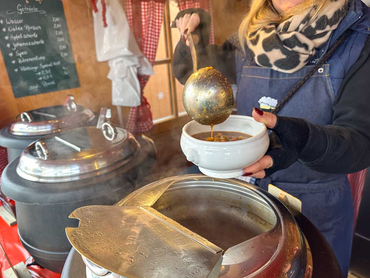 Suppenalm auf dem Christkindlmarkt