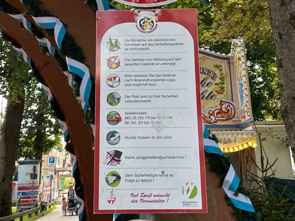 herbstfest rosenheim nicht erlaubt credit stadttipps rosenheim