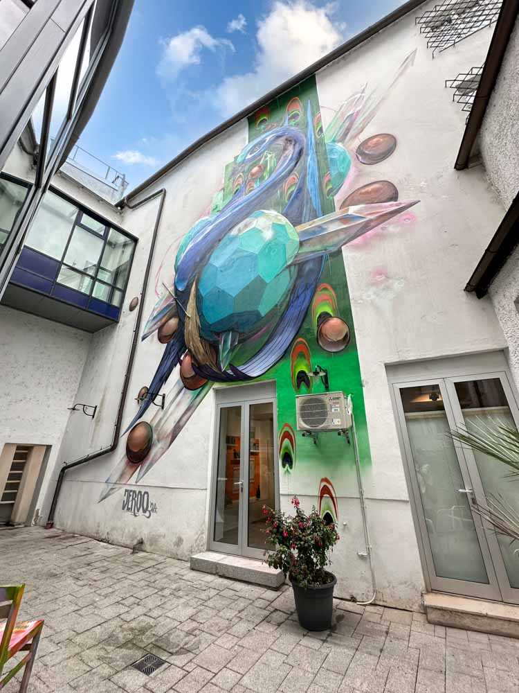 Transit Art Rosenheim - Wand Jeroo