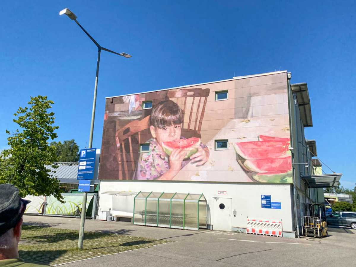 Transit Art Rosenheim - Wand Nachmittagssnack