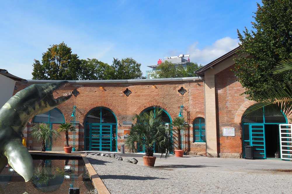 lokschuppen_eingangsplatz_ausstellung_saurier©stadttipps_rosenheim