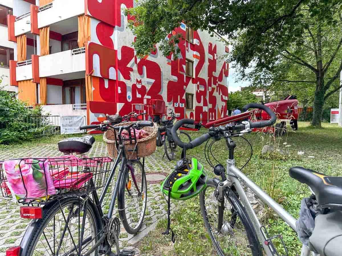 Mit dem Fahrrad zu den TransitArt Wänden - Mural Rides
